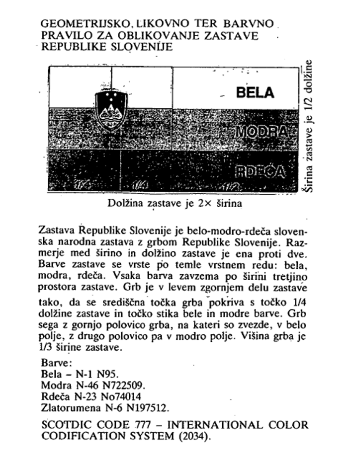 Državna zastava Slovenije